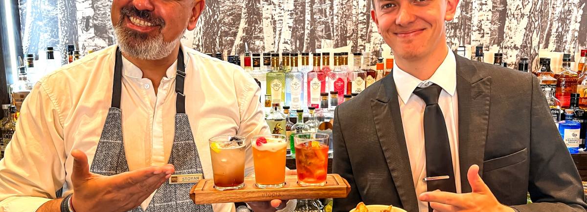 Inn on the Square's new Cocktail Flight and free nibbles