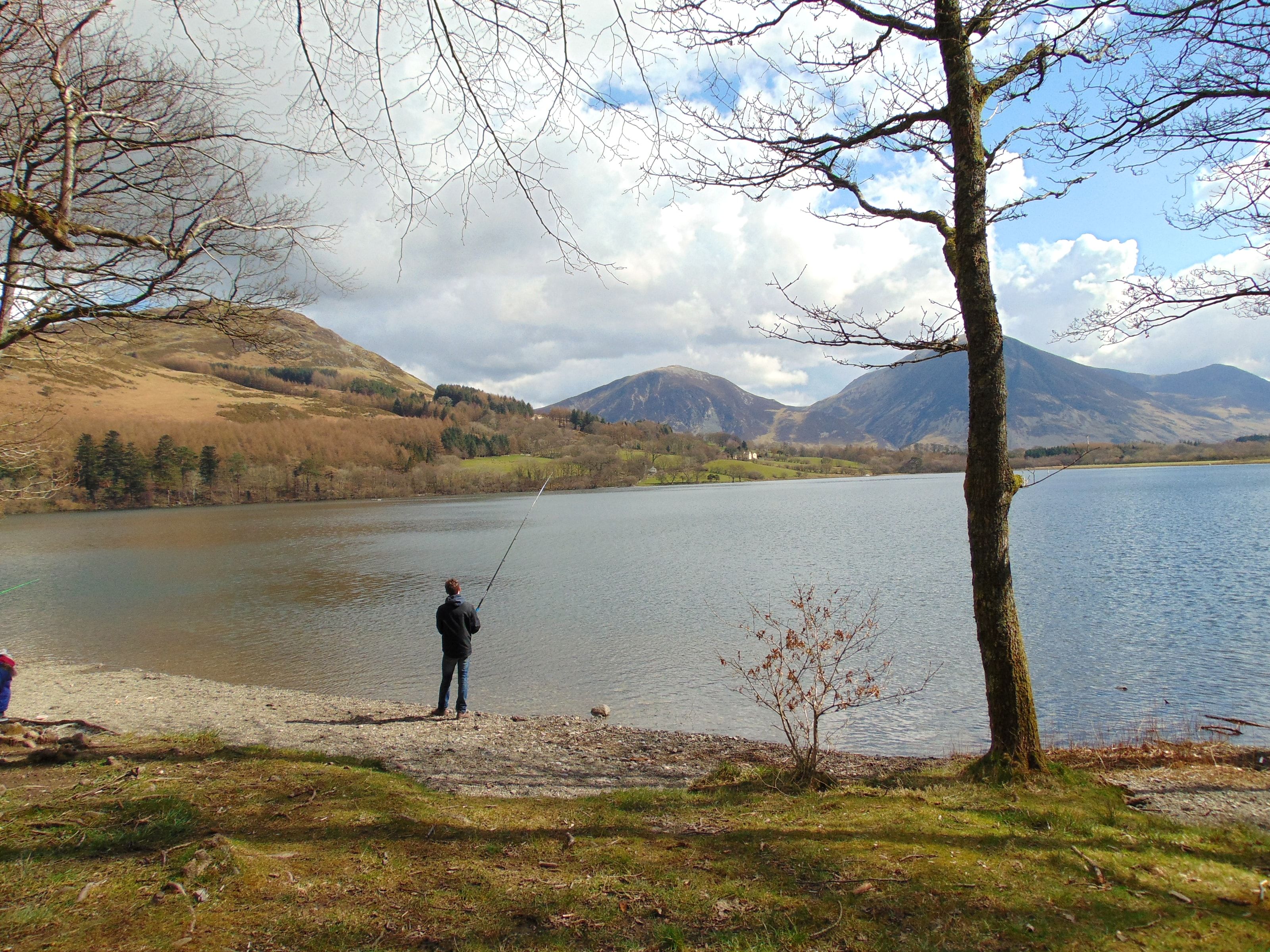 Fishing at Loweswater