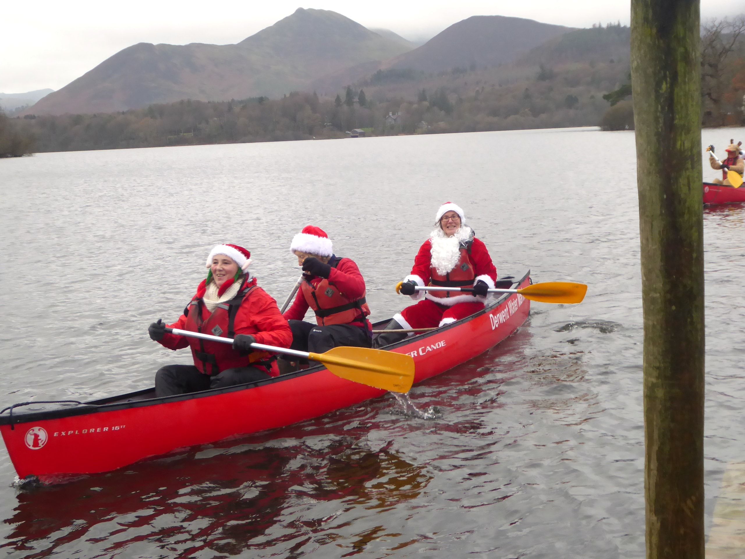 Keswick Tourism Association team finish the race