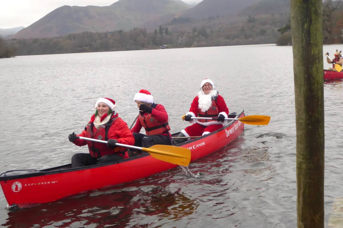 Keswick Tourism Association team finish the race