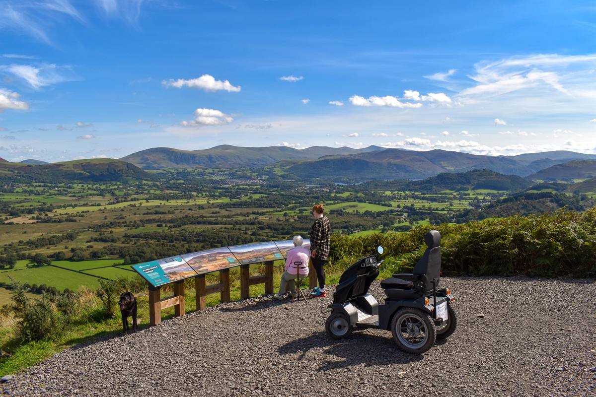 tramper at whinlatter forest