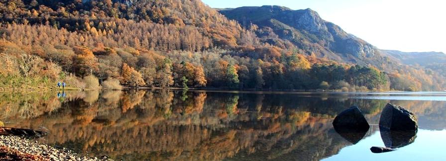 Derwentwater will fells in the background
