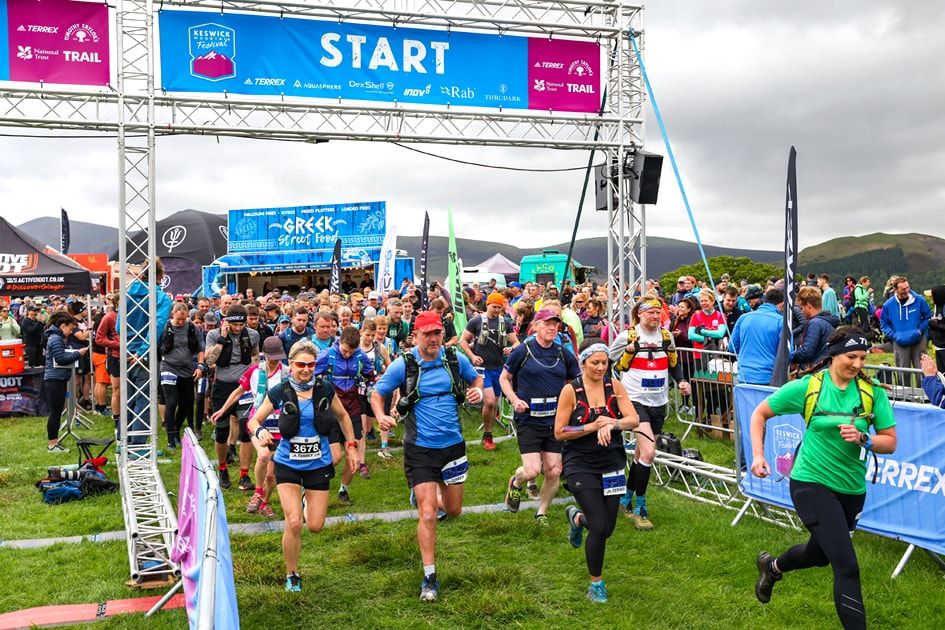 runners at keswick mountain festival