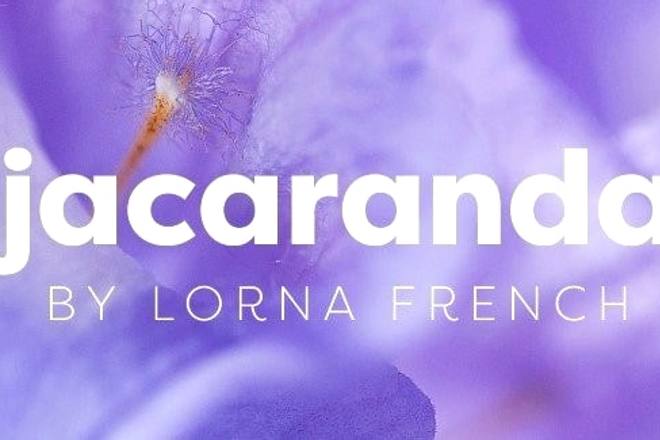 Promo poster for Jacaranda by Lorna French