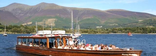 Keswick Launch with Cat Bells in the background