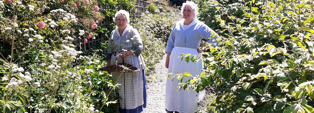 Servants in the garden