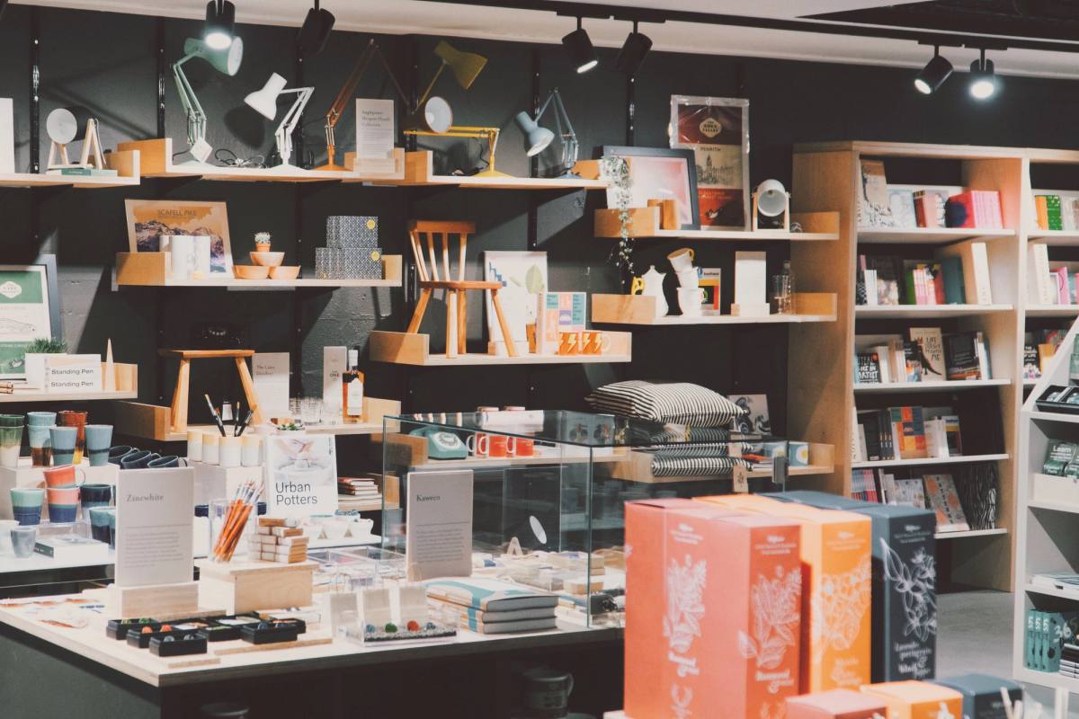 The design shop at Rheged
