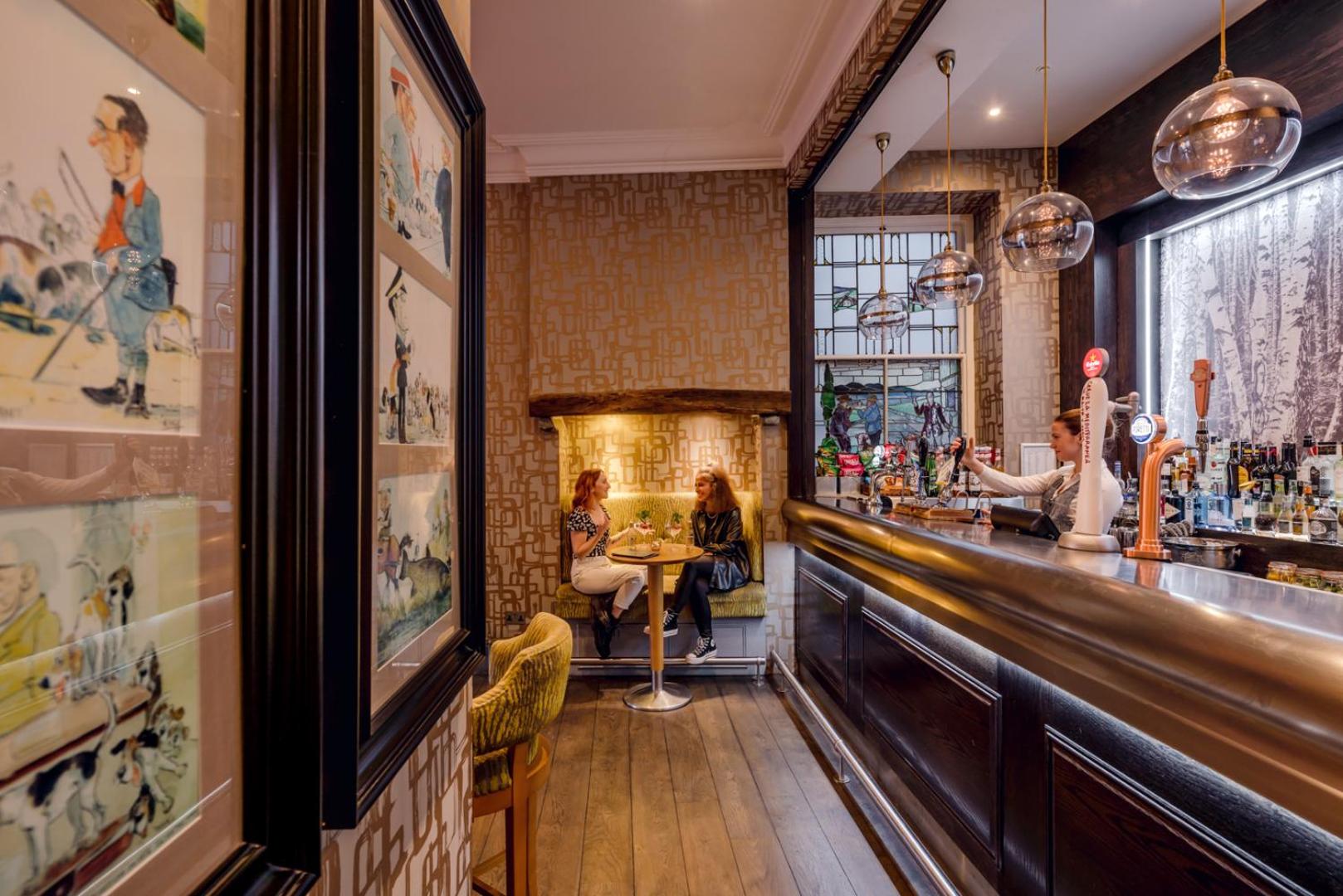 The bar at Inn on the Square