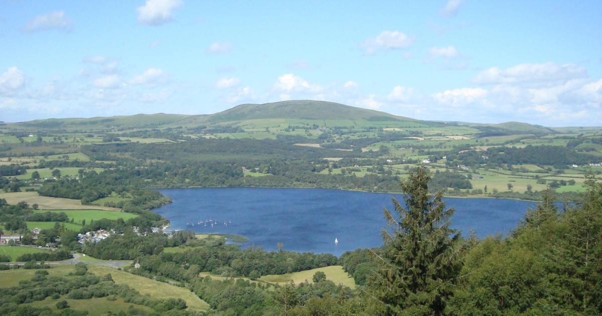 View of Bassenthwaite Lake with Binsey 