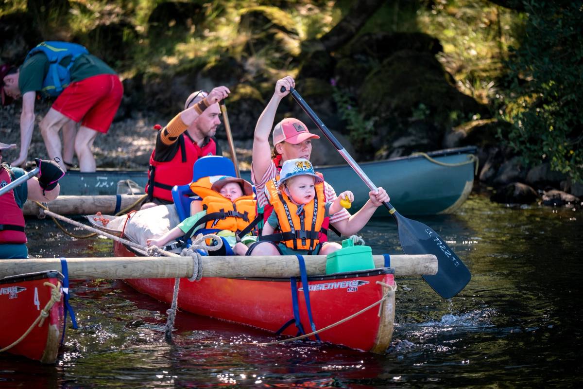 canoeing in the lake district