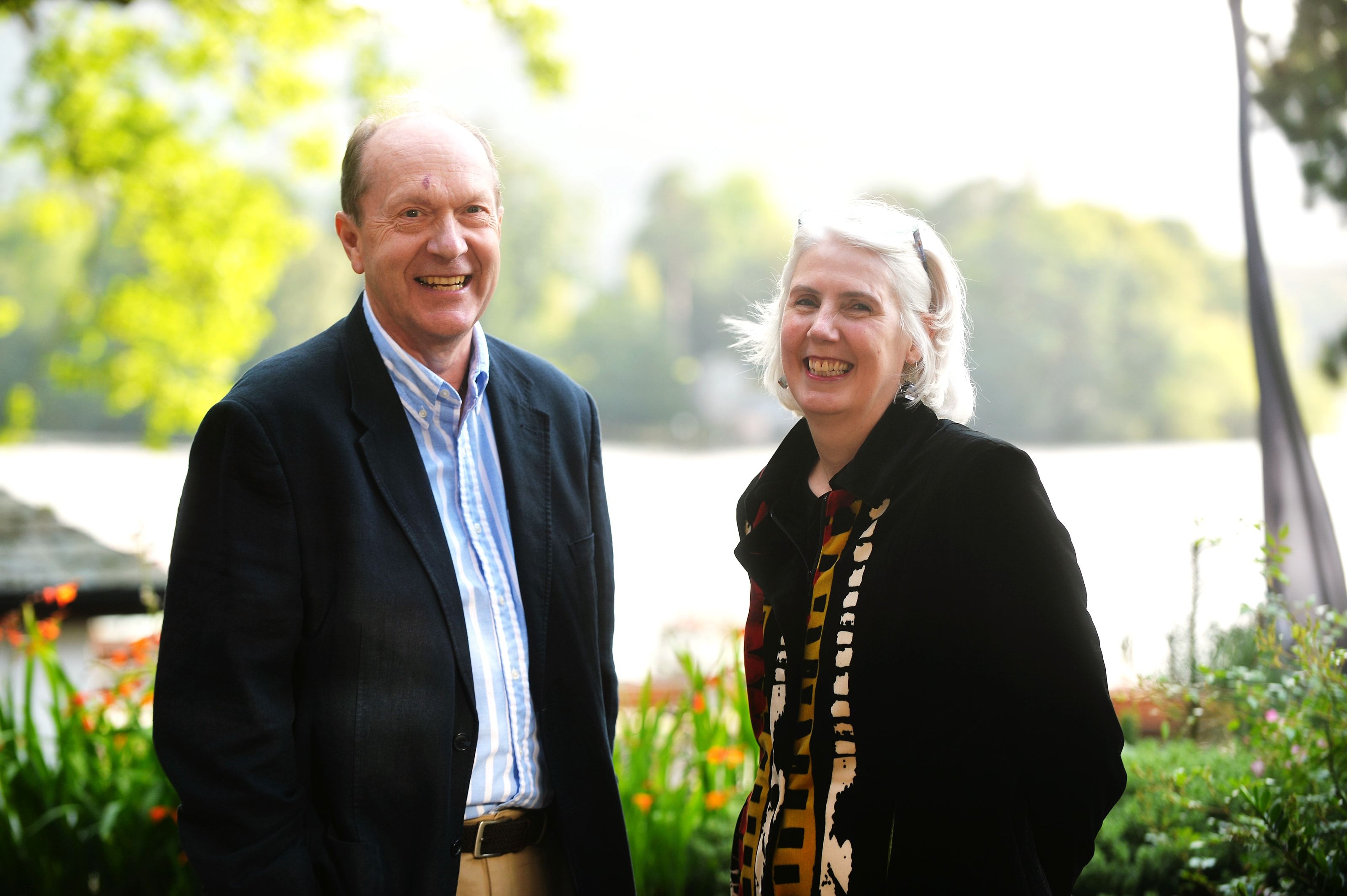 Chair Charles Carter and Vice Chair Kate McLaughlin-Flynn