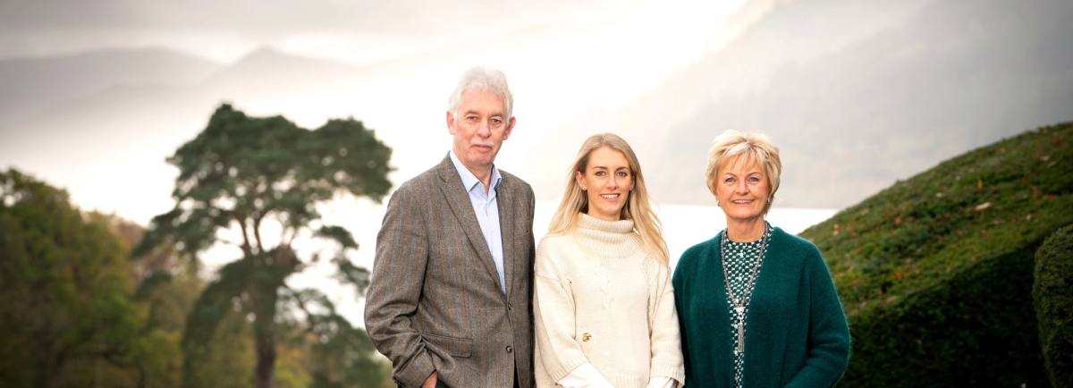 Kit, Charles & Dani, Directors of Lake District Hotels