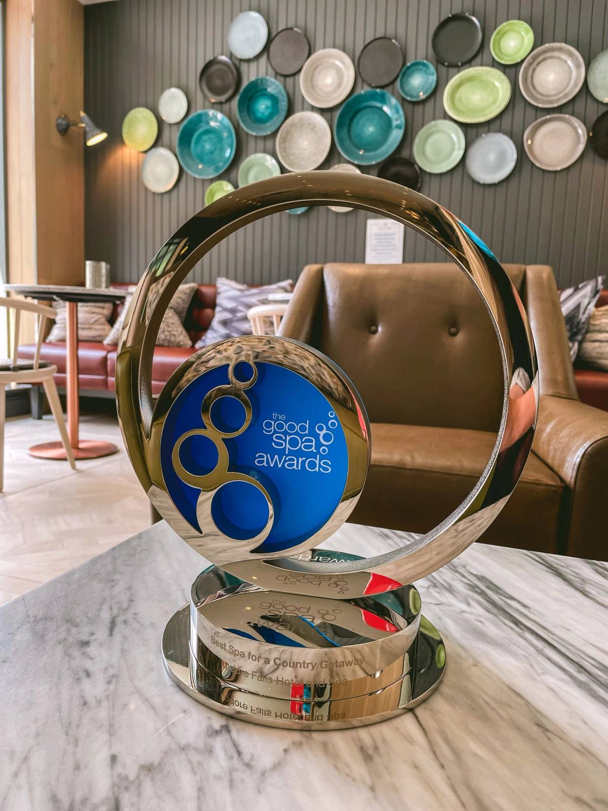 Good Spa Guide award in The Falls Spa