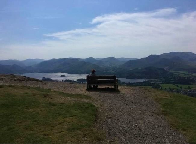 View over Keswick from Latirgg