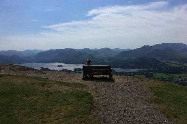 View over Keswick from Latirgg