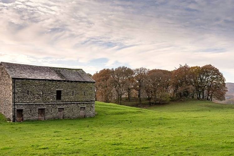 Arklid Barn, Nibthwaite after repairs.