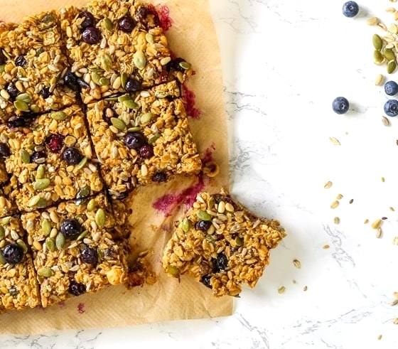 Fruit flapjack