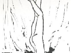Quirky Lino Cut Printing' with 'Bun Head'!! aka Polly Marix Evans