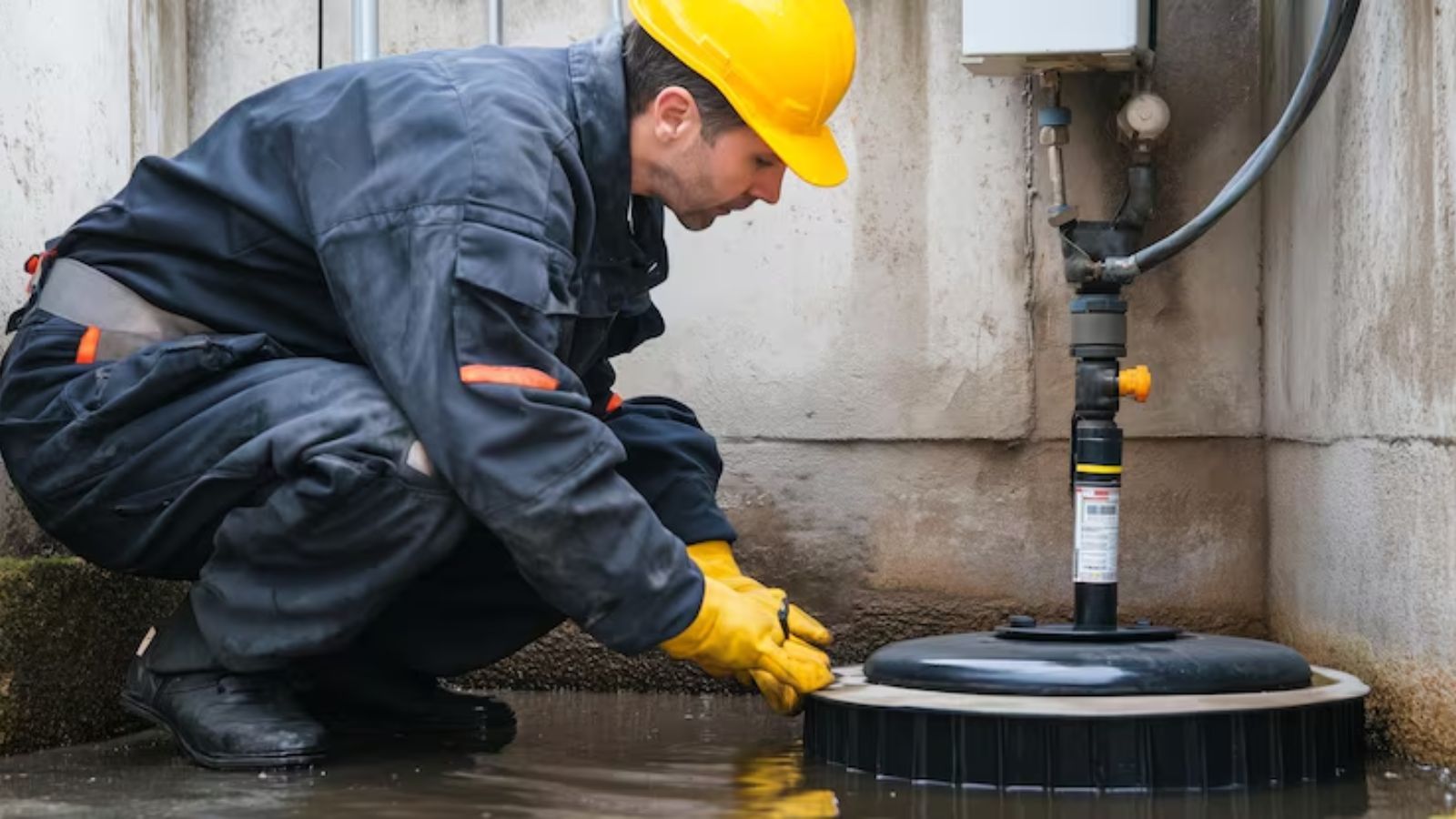 Clear Flow engineer carrying out drain leak detection in Hillingdon, London