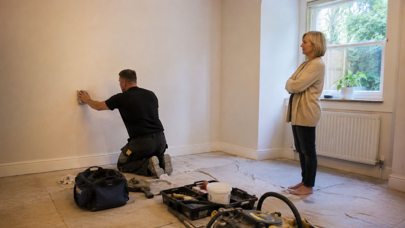 Clear Flow professional damp investigation in Enfield, London