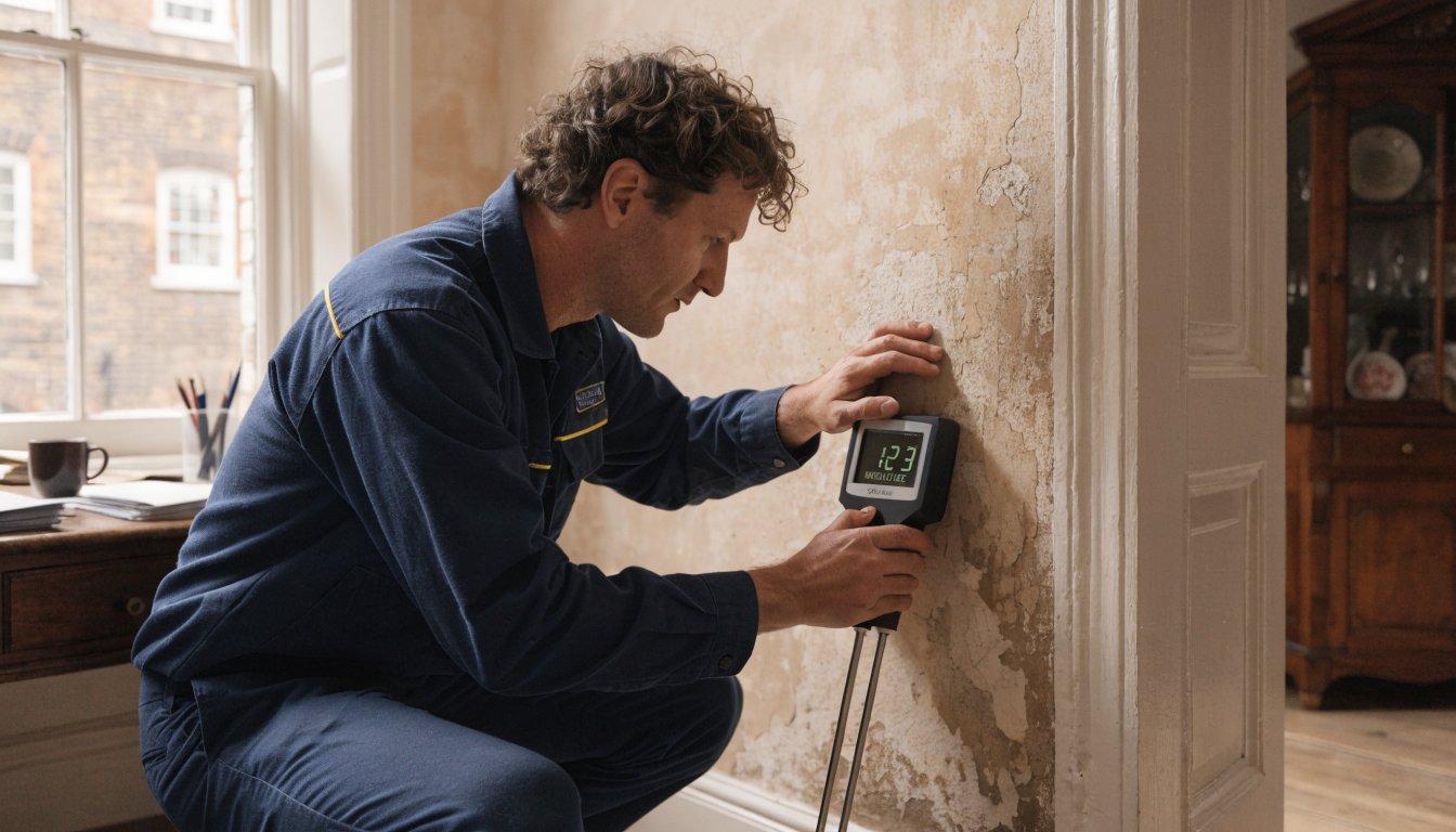 Damp Investigation — Clear Flow Leak Detection