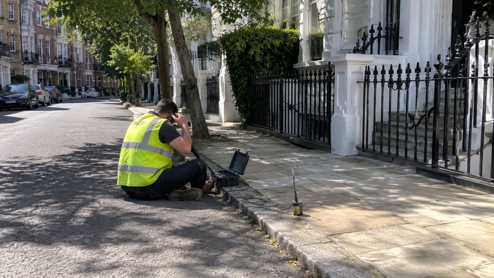 Clear Flow mains water leak detection in Tower Hamlets, London