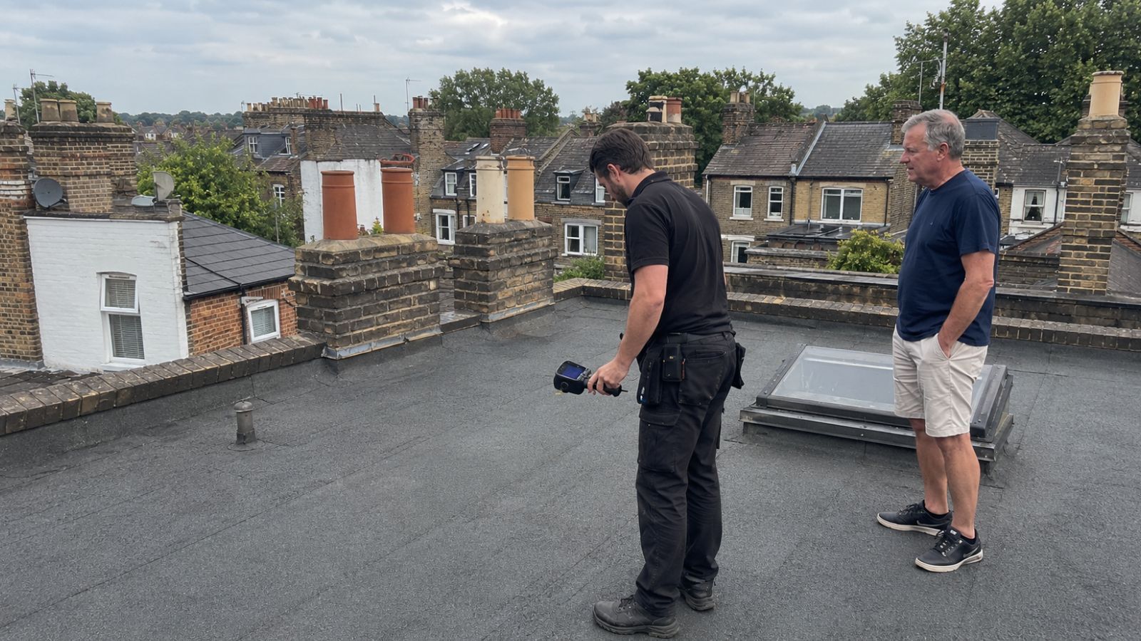 Clear Flow ceiling leak detection across Greater London