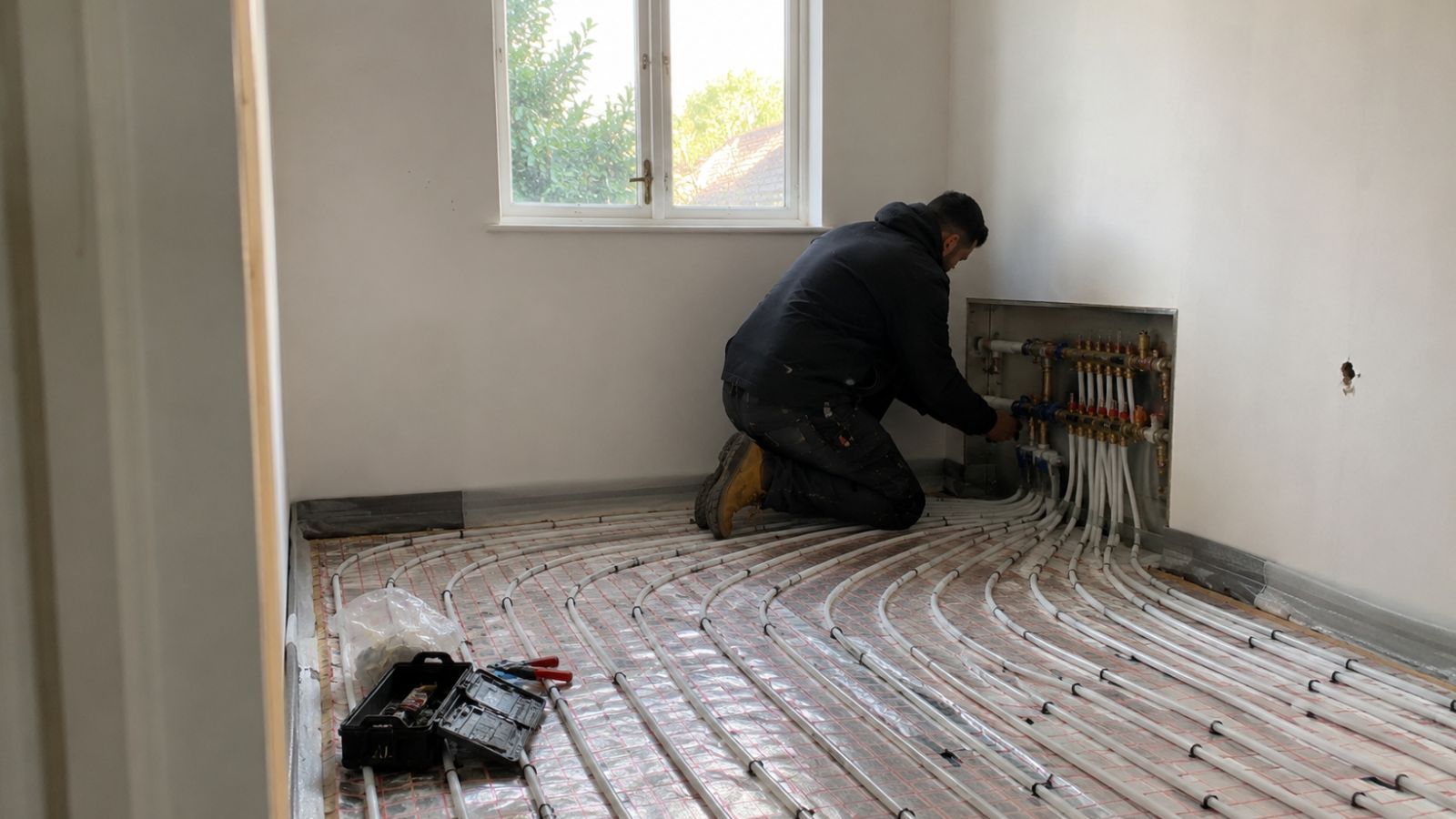 Clear Flow underfloor heating leak detection in Redbridge, London