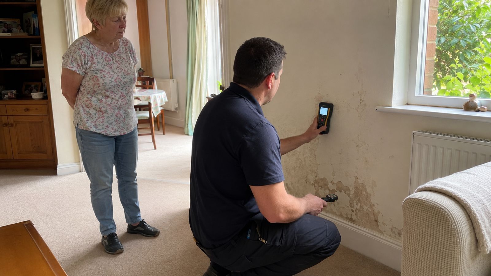 Clear Flow professional damp investigation in Ealing, London