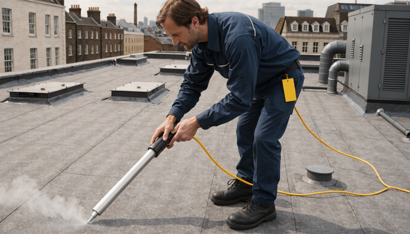 Flat Roof Leak Detection — Clear Flow Leak Detection