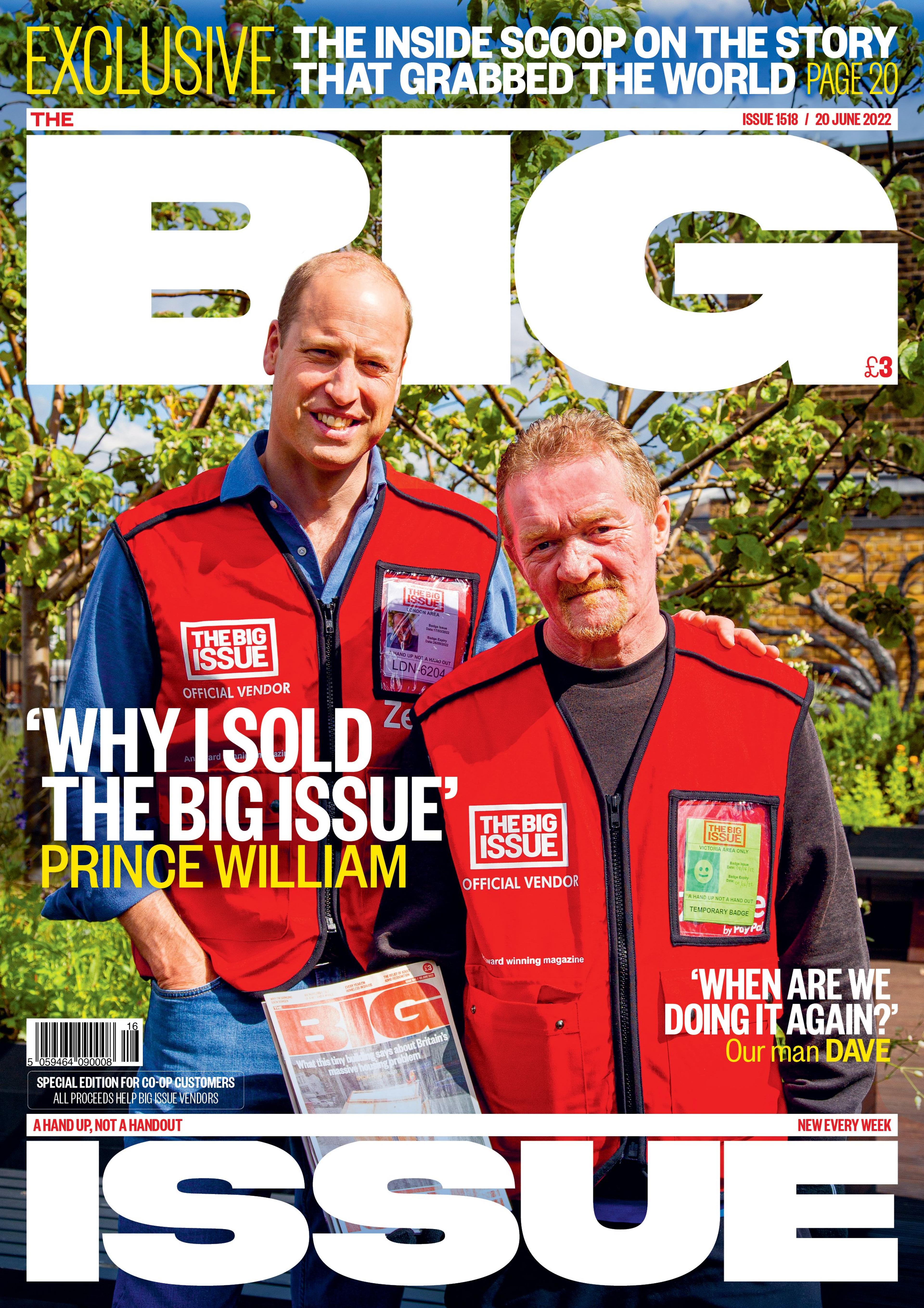 The Big Issue street paper, UK