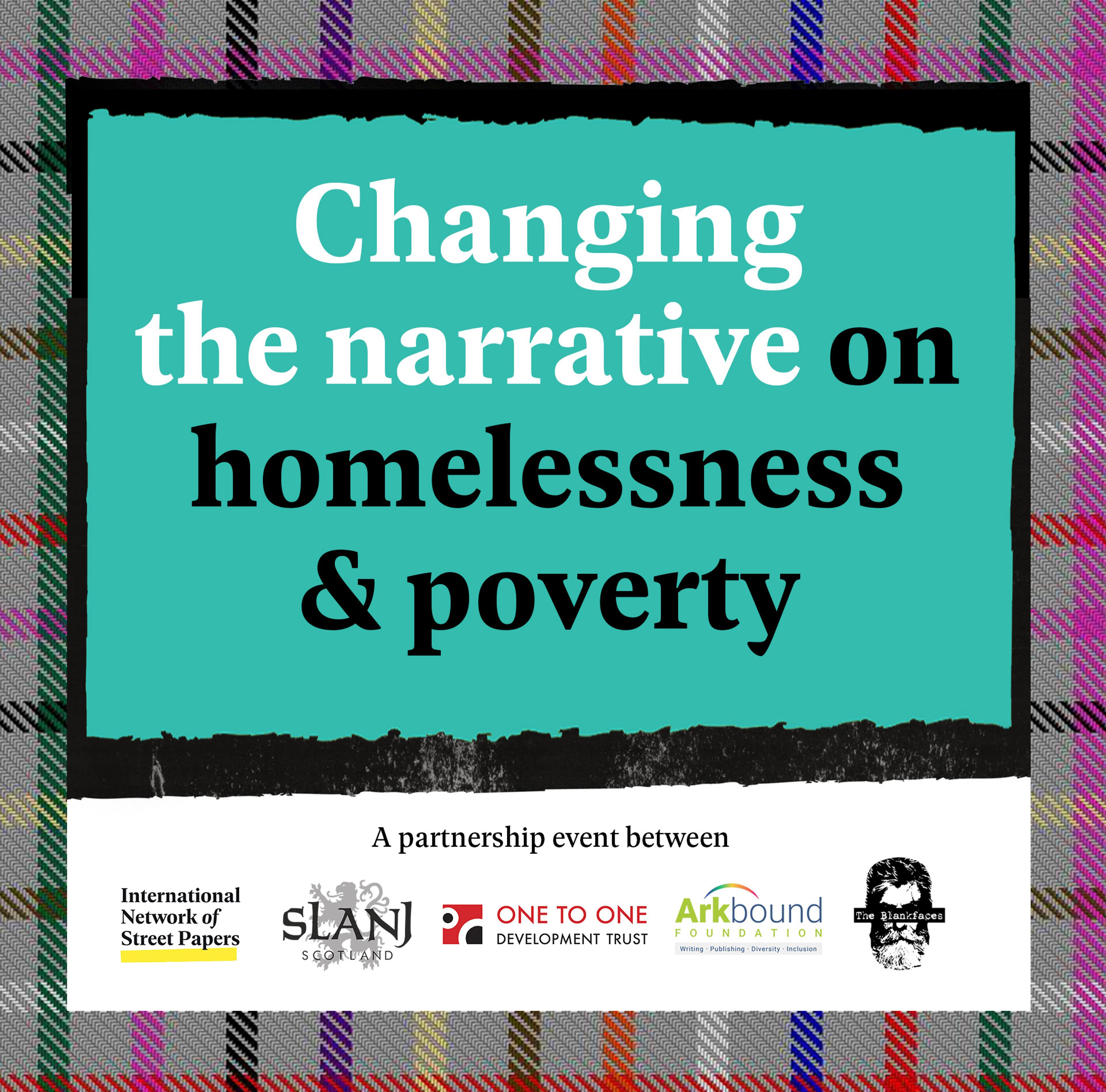 Changing the narrative on homelessness & poverty - an event in Glasgow on 28 November