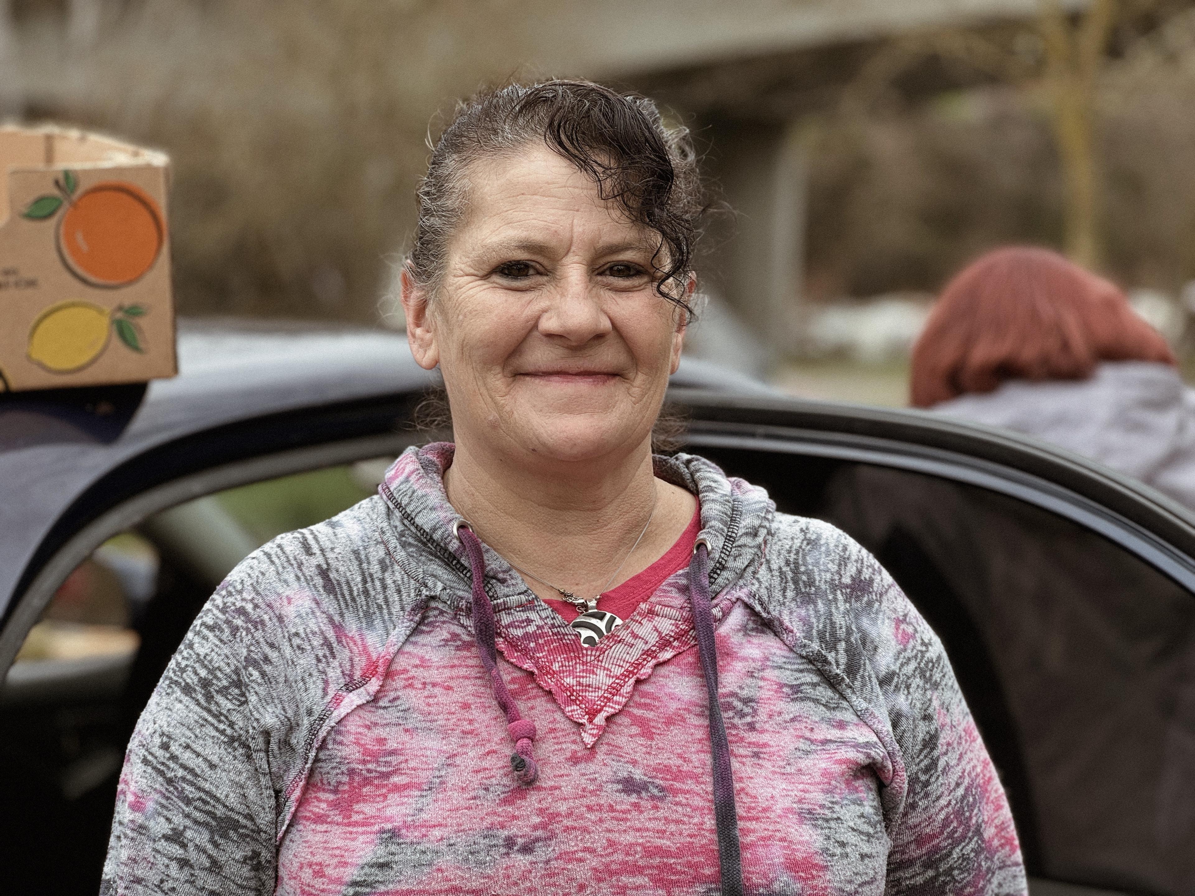 Picture of Helen Cruz who has been repeatedly fined for sleeping in Grants Pass