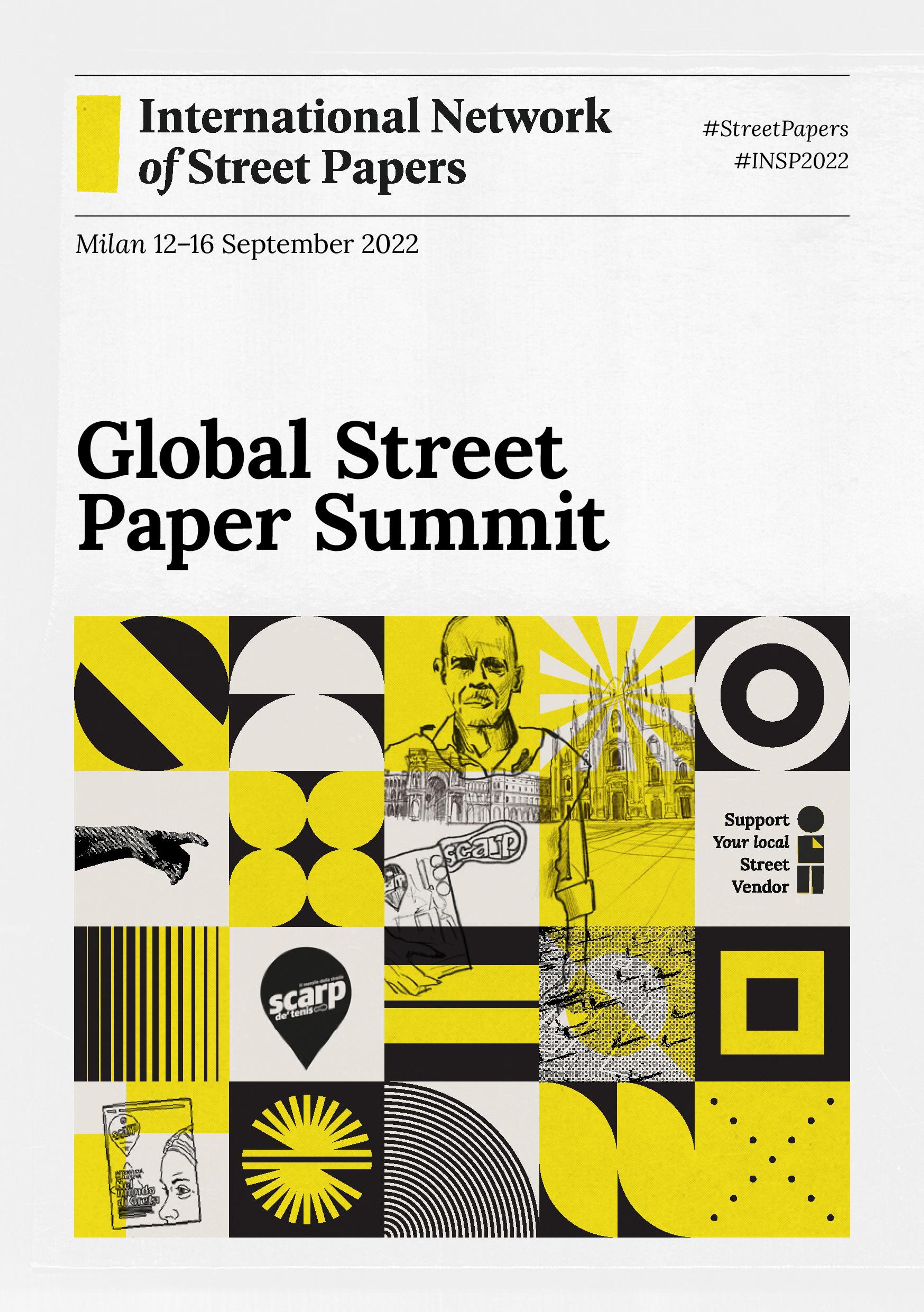 Global Street Paper Summit 2022 programme cover