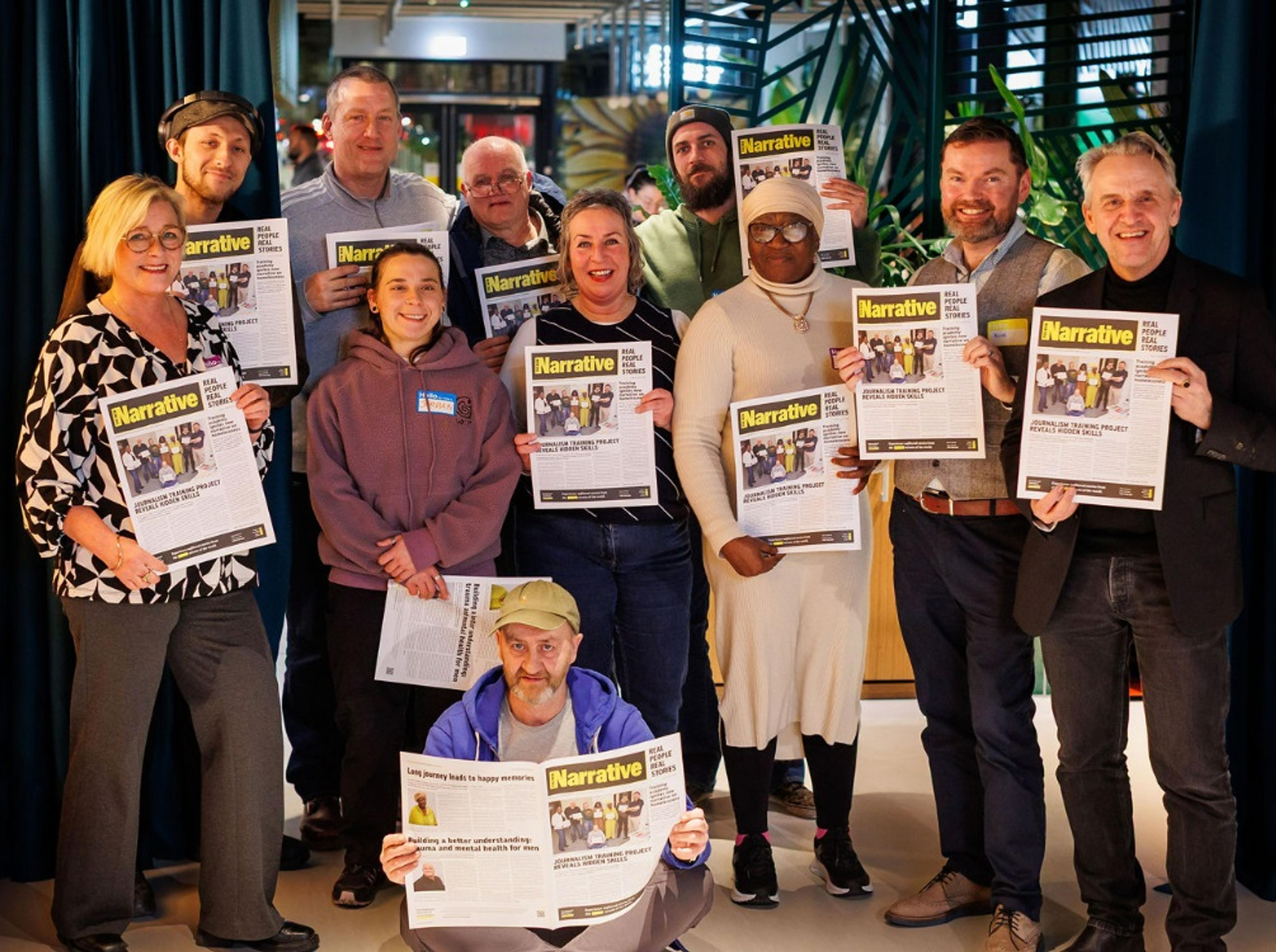 Participants, trainers and INSP staff and board at the report launch