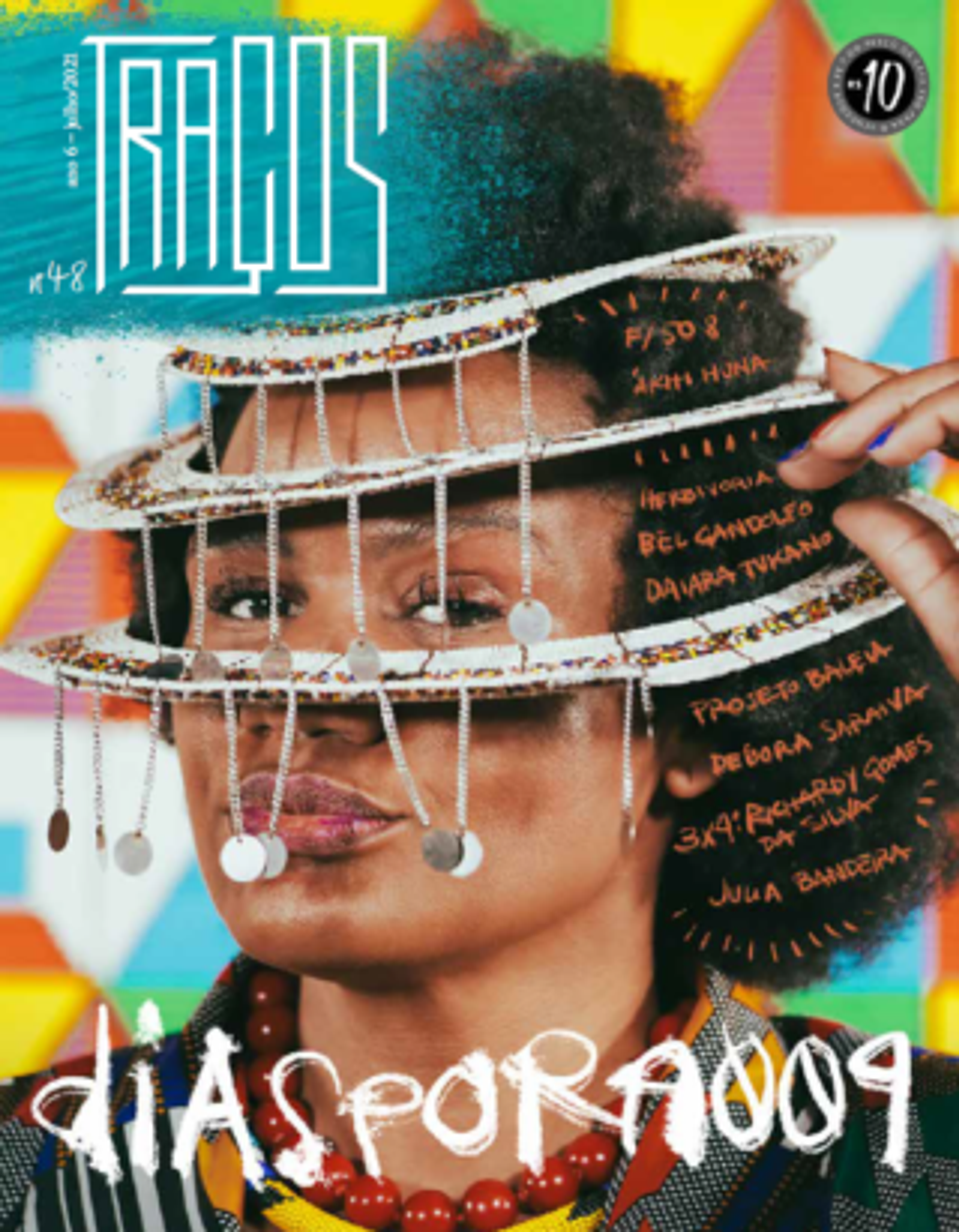 Front cover of Revista Traços street paper