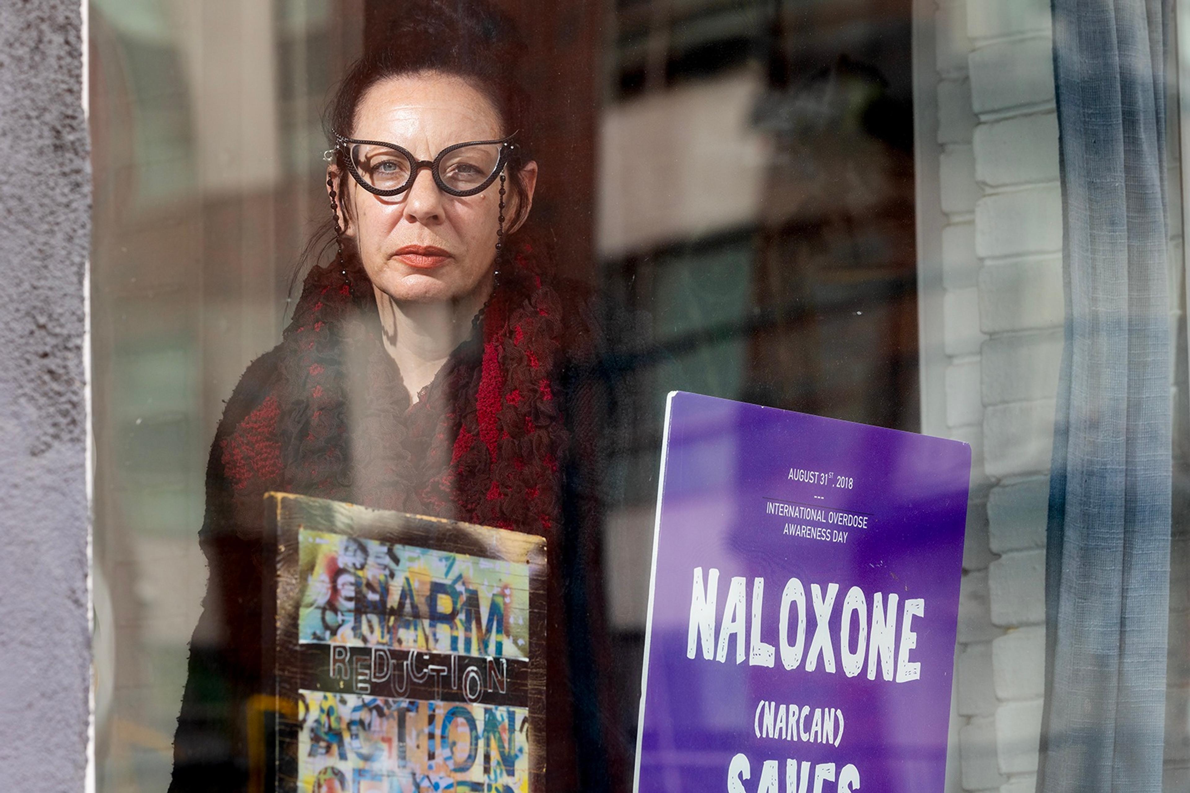 Ruth Kanatser at the Harm Reduction Action Center