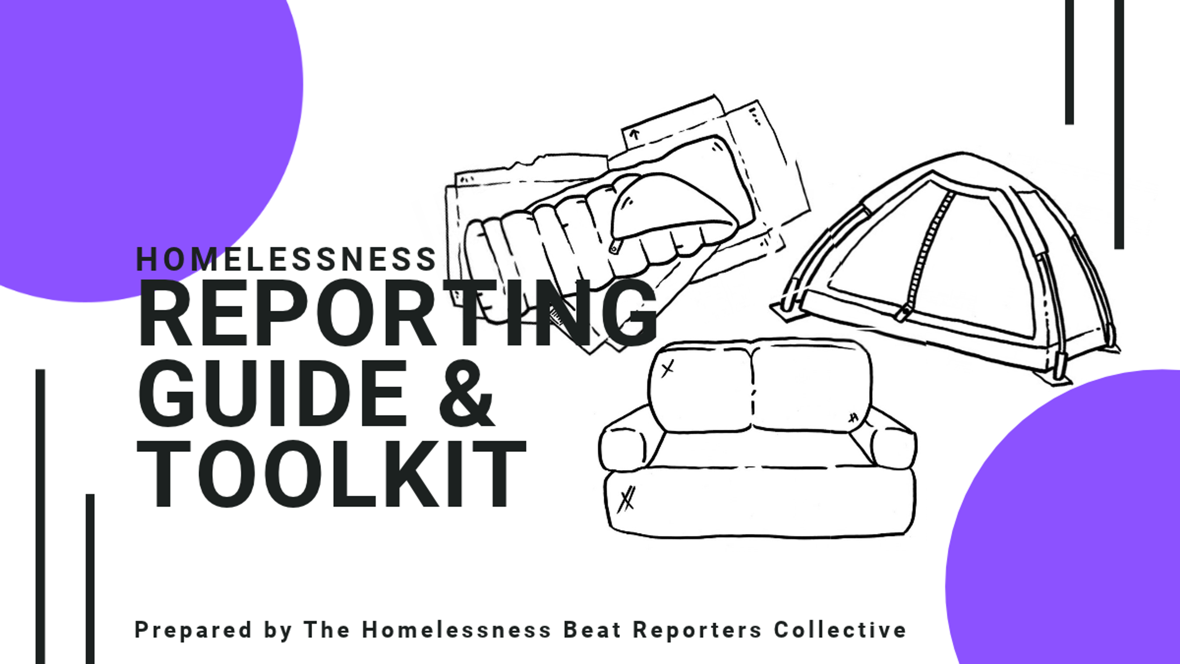 Homelessness Beat Reporters Collective guides and toolkit