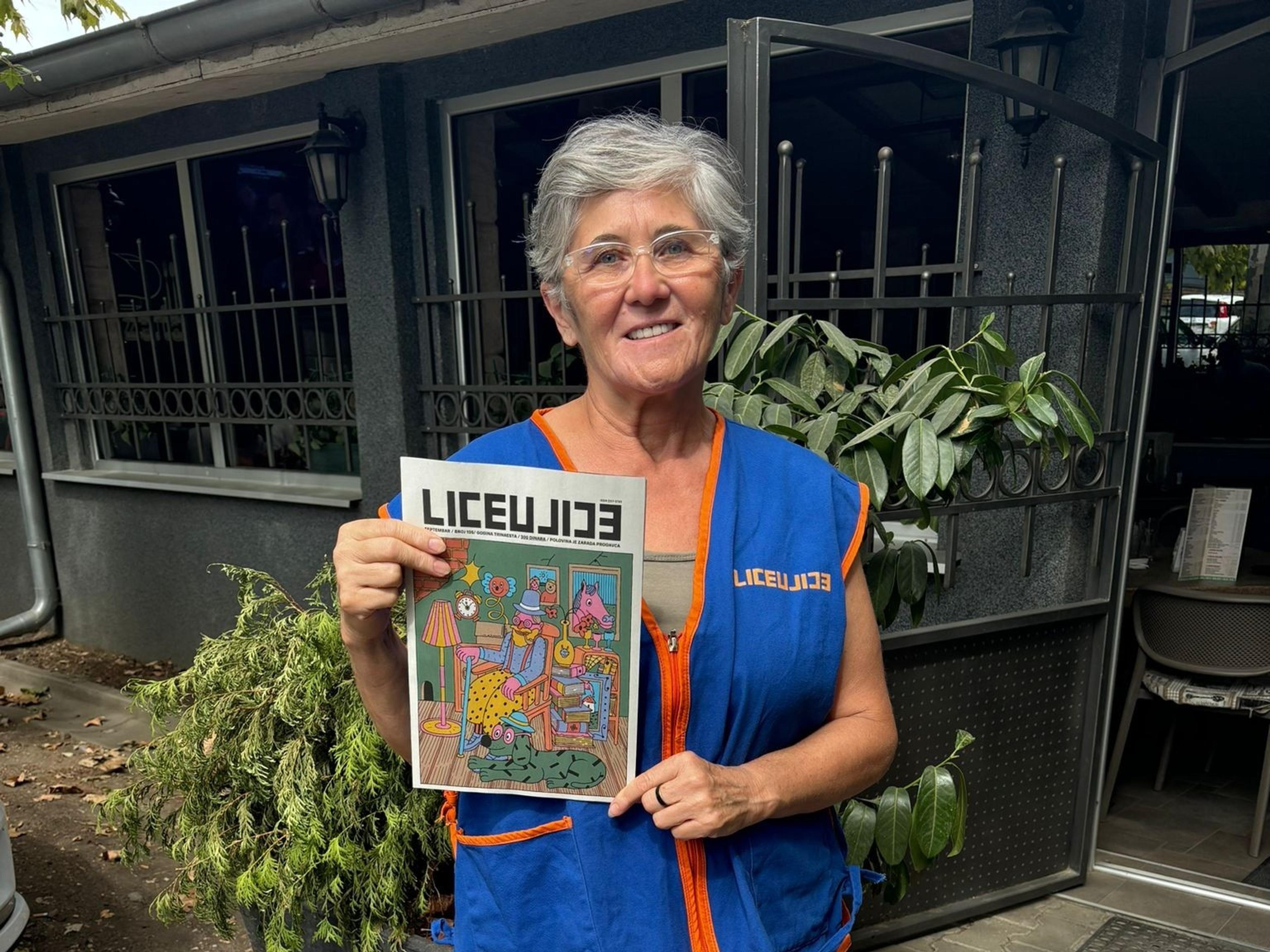Radmila Slavujevic selling Liceulice