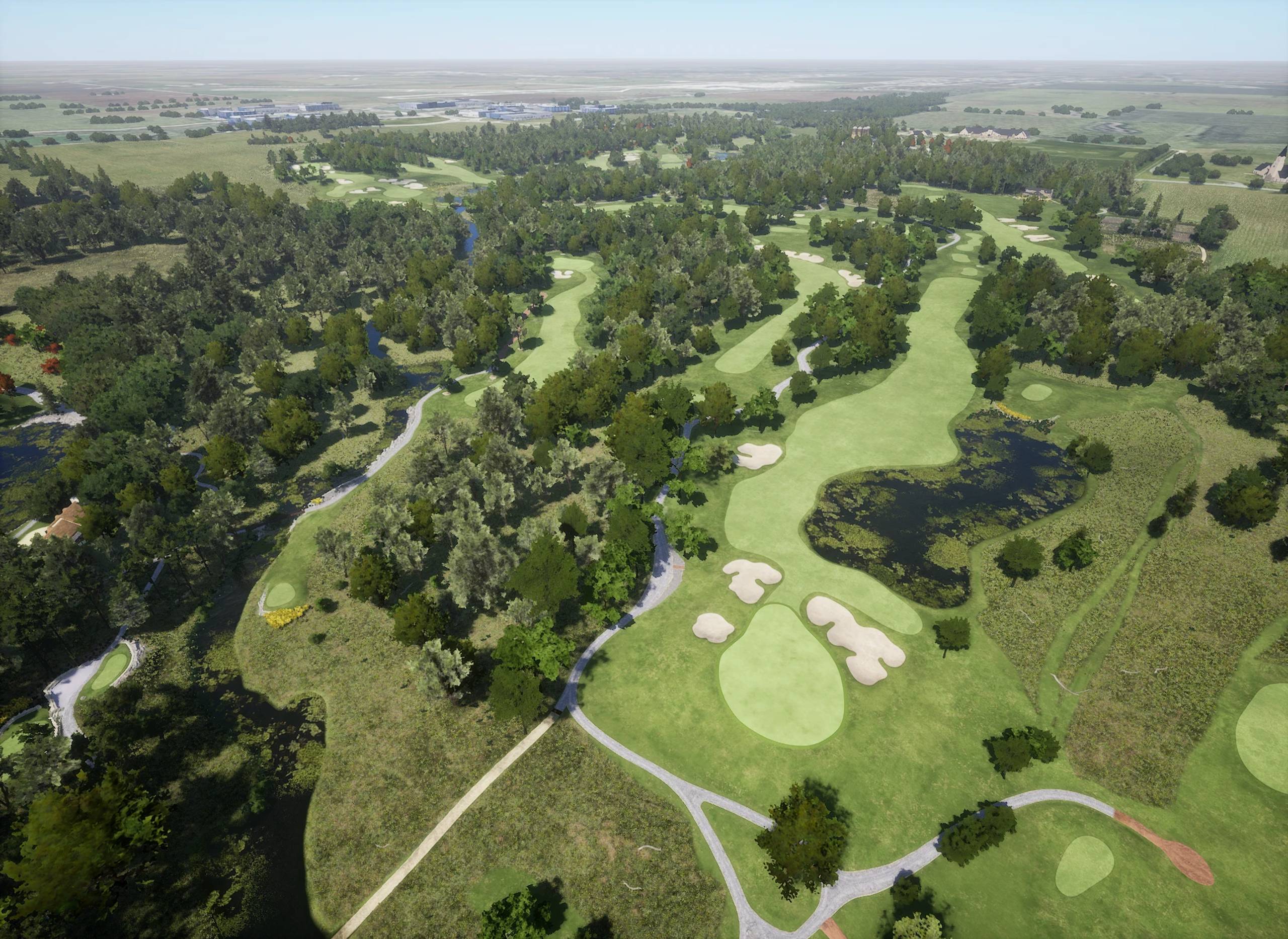 Uneekor GAMEDAY Golf Course Rich Harvest Farms