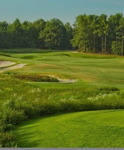 Royal New Kent Golf Club course with GSPRO Flyover Series text.
