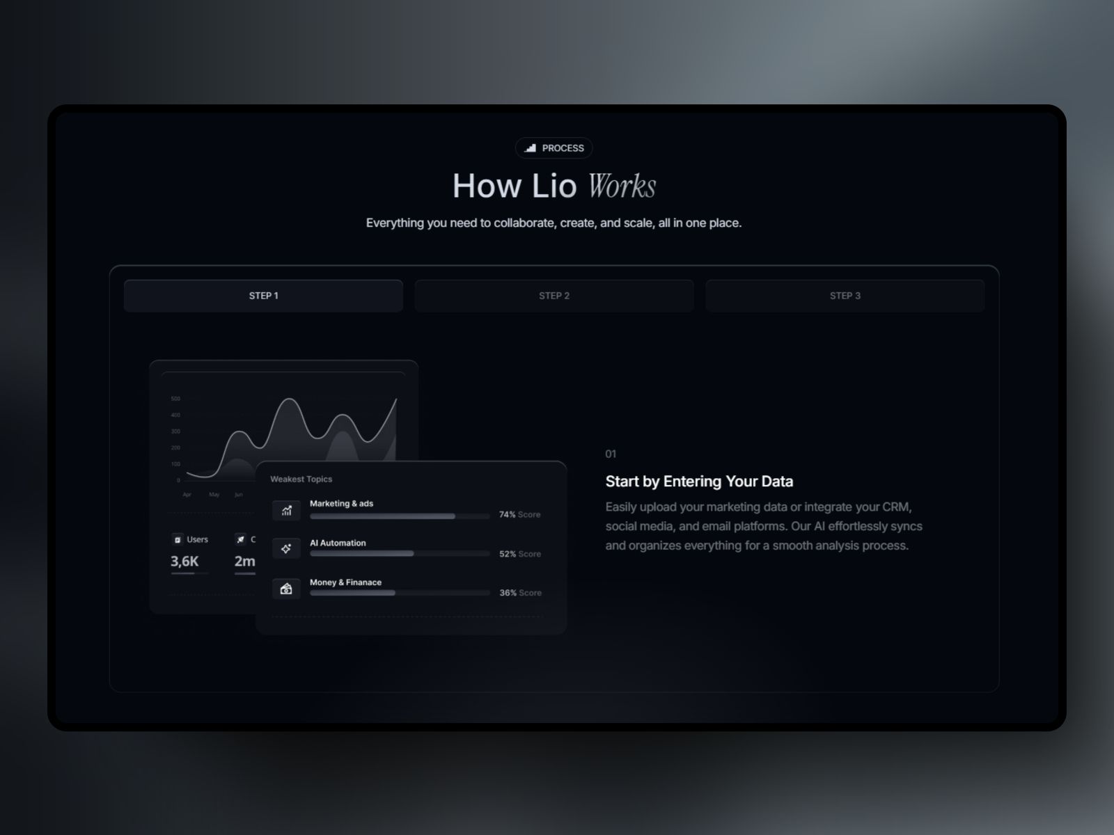 Landio — AI Agency Website Template screenshot 3