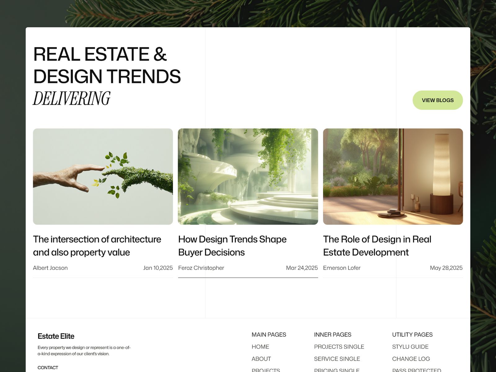 Nuvora — Sustainable Architecture Website Template screenshot 4