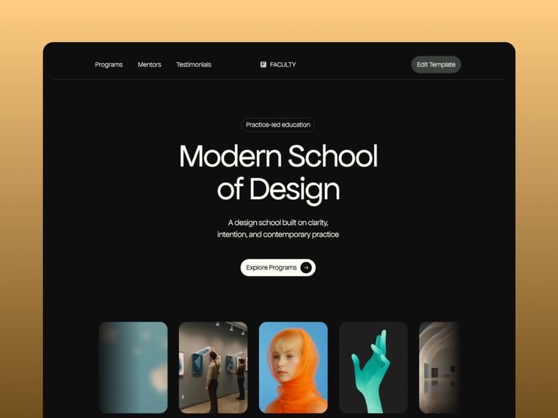 Faculty — Online Kurs Web Sitesi Şablonu