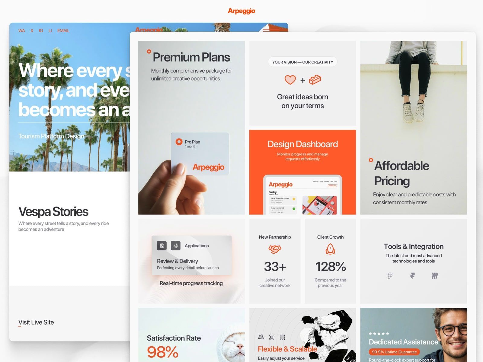 Arpeggio — Business Website Template screenshot 3