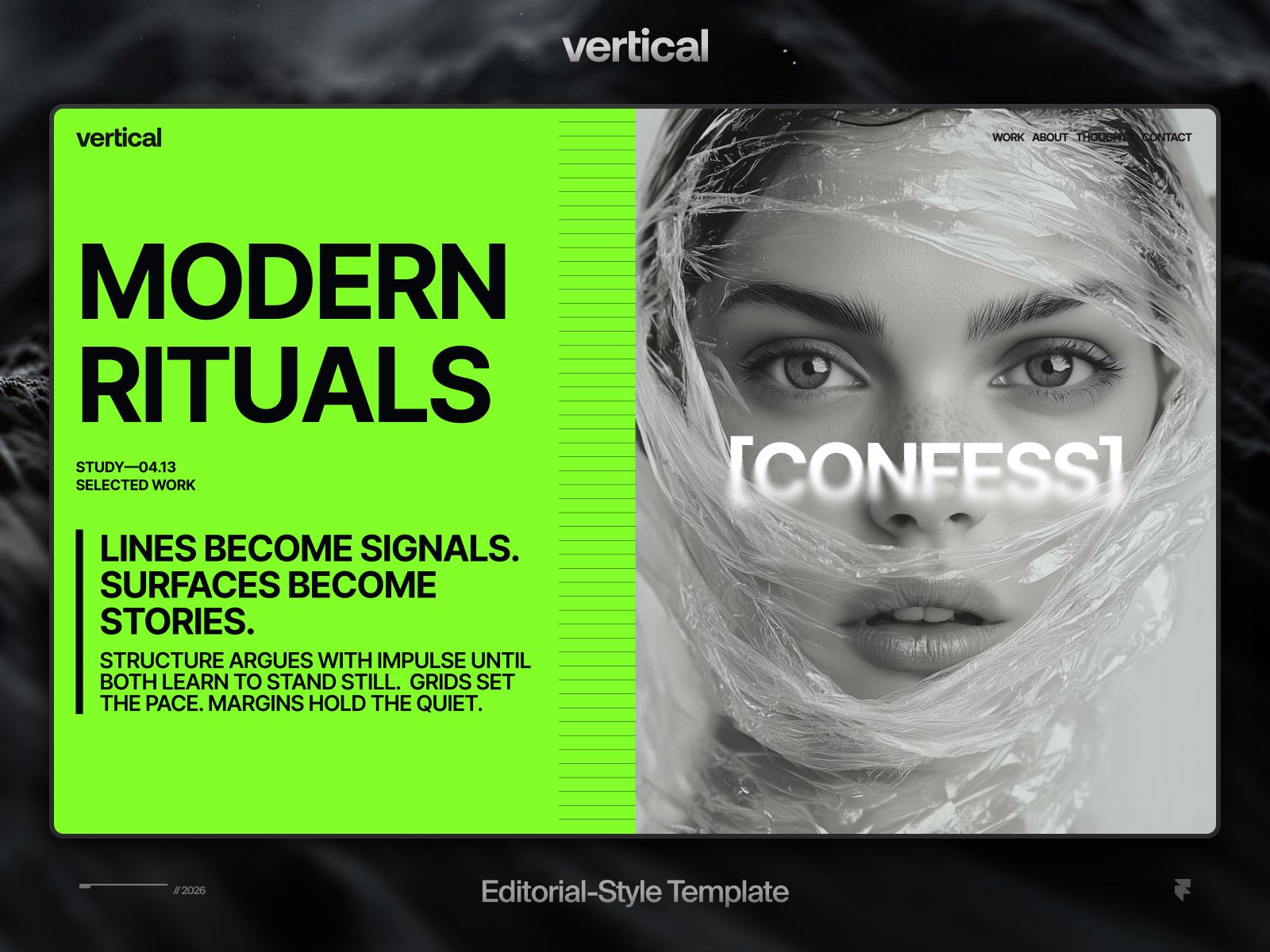 Vertical — Creative Website Template screenshot 3