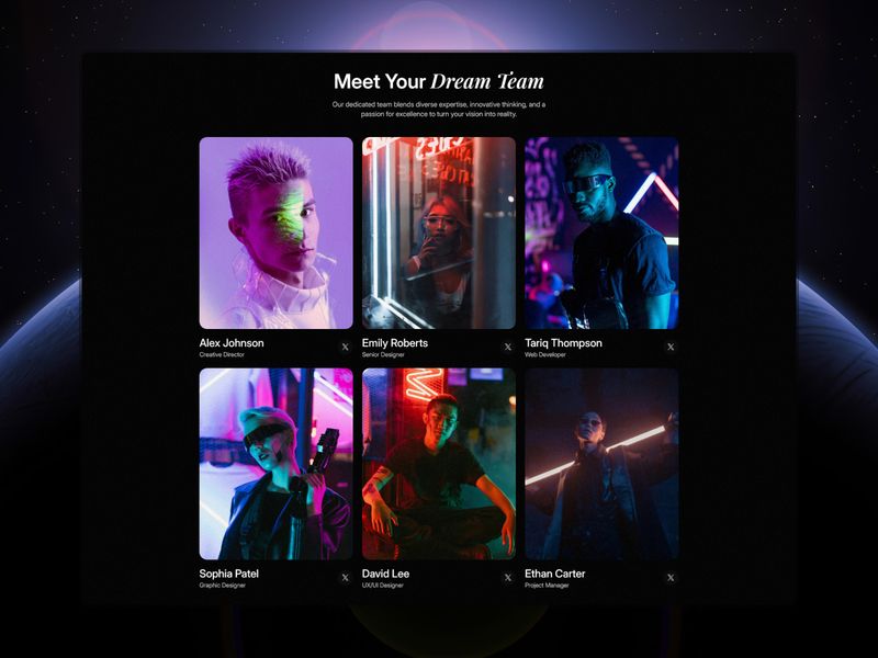 SVAROG — Yaratıcı Ajans Web Sitesi Şablonu - Hover