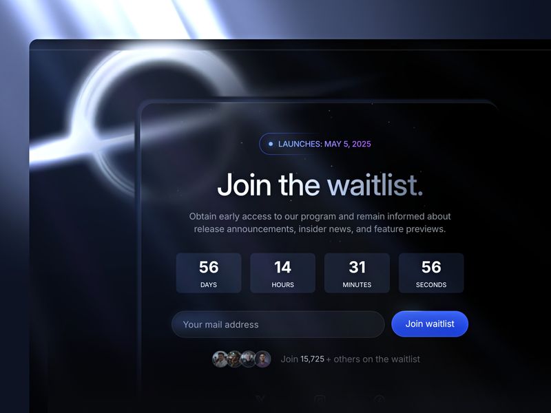 Waitlistz — İşletme Web Sitesi Şablonu