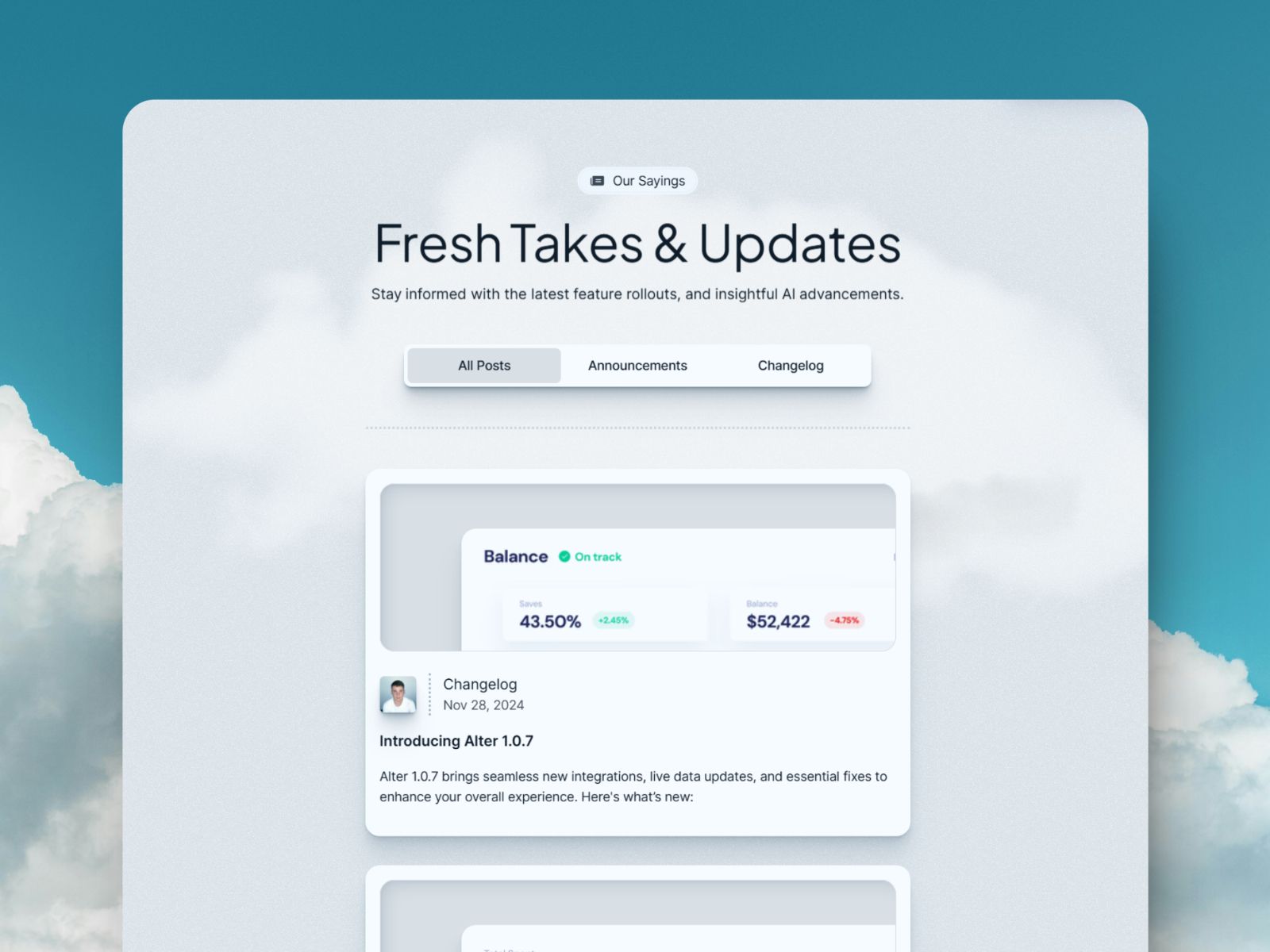 Alter — SaaS Landing Page Template screenshot 3