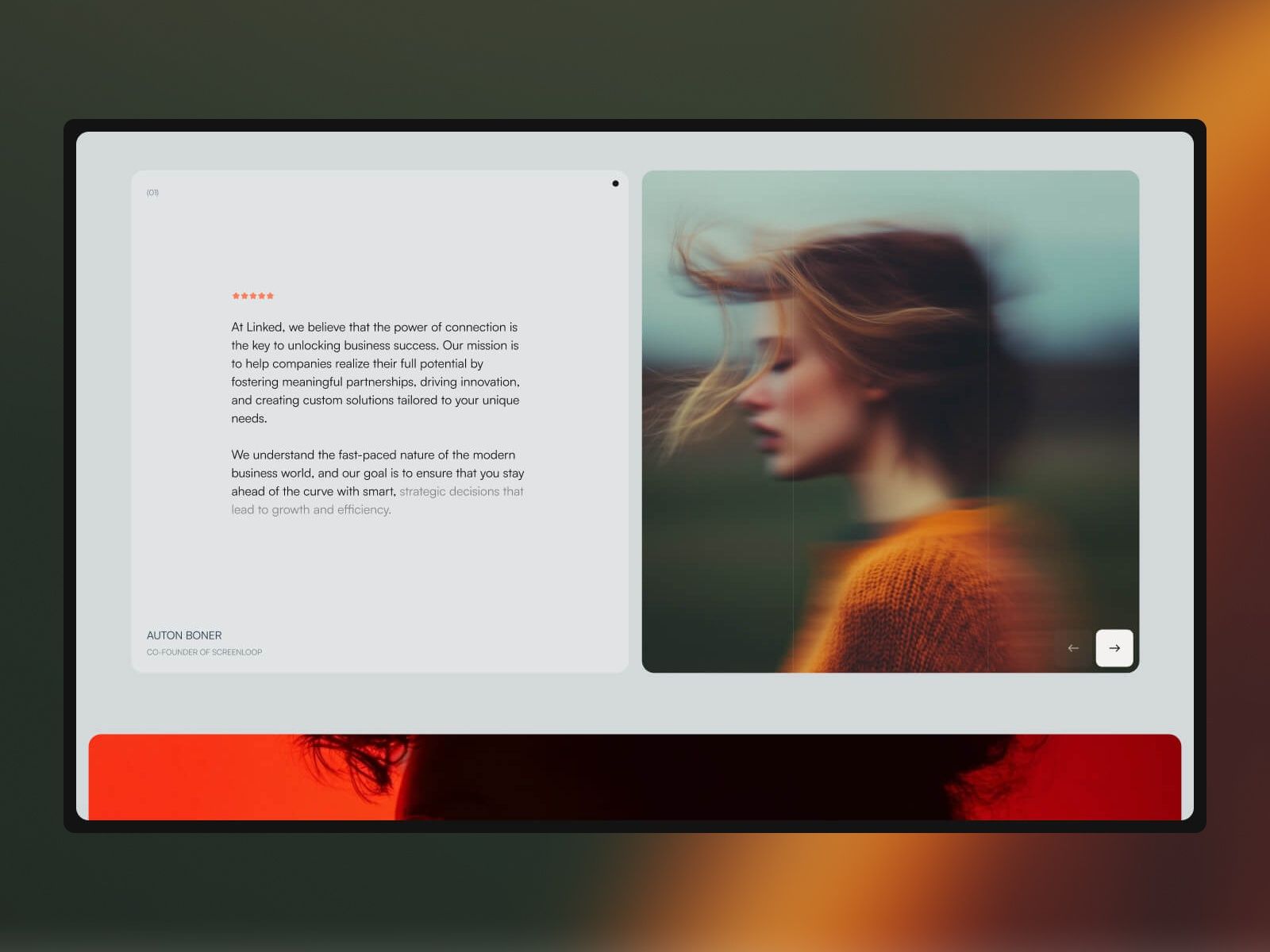Sonido — Creative Portfolio Website Template screenshot 4